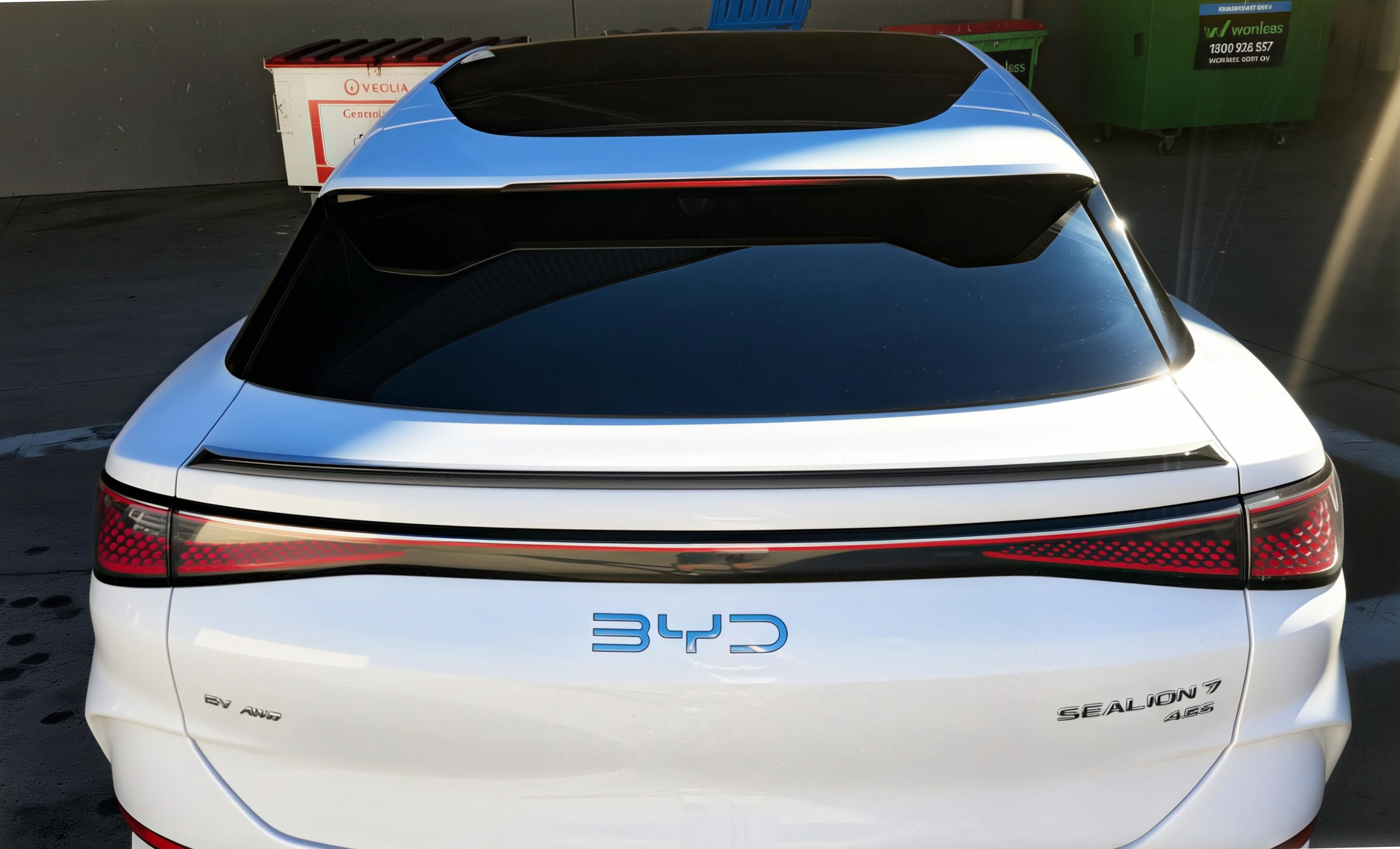 quality ceramic window tint in 10%  on byd selion7 by tmc tinting